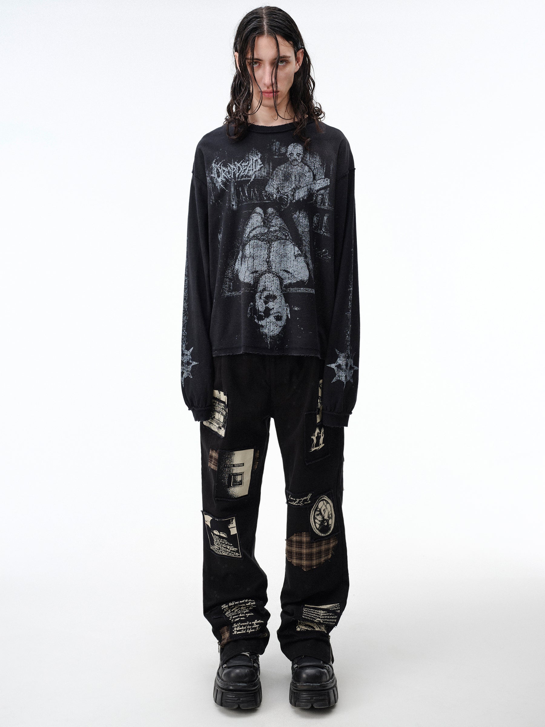 Fleshripper Longsleeve T-Shirt – DROP DEAD CLOTHING
