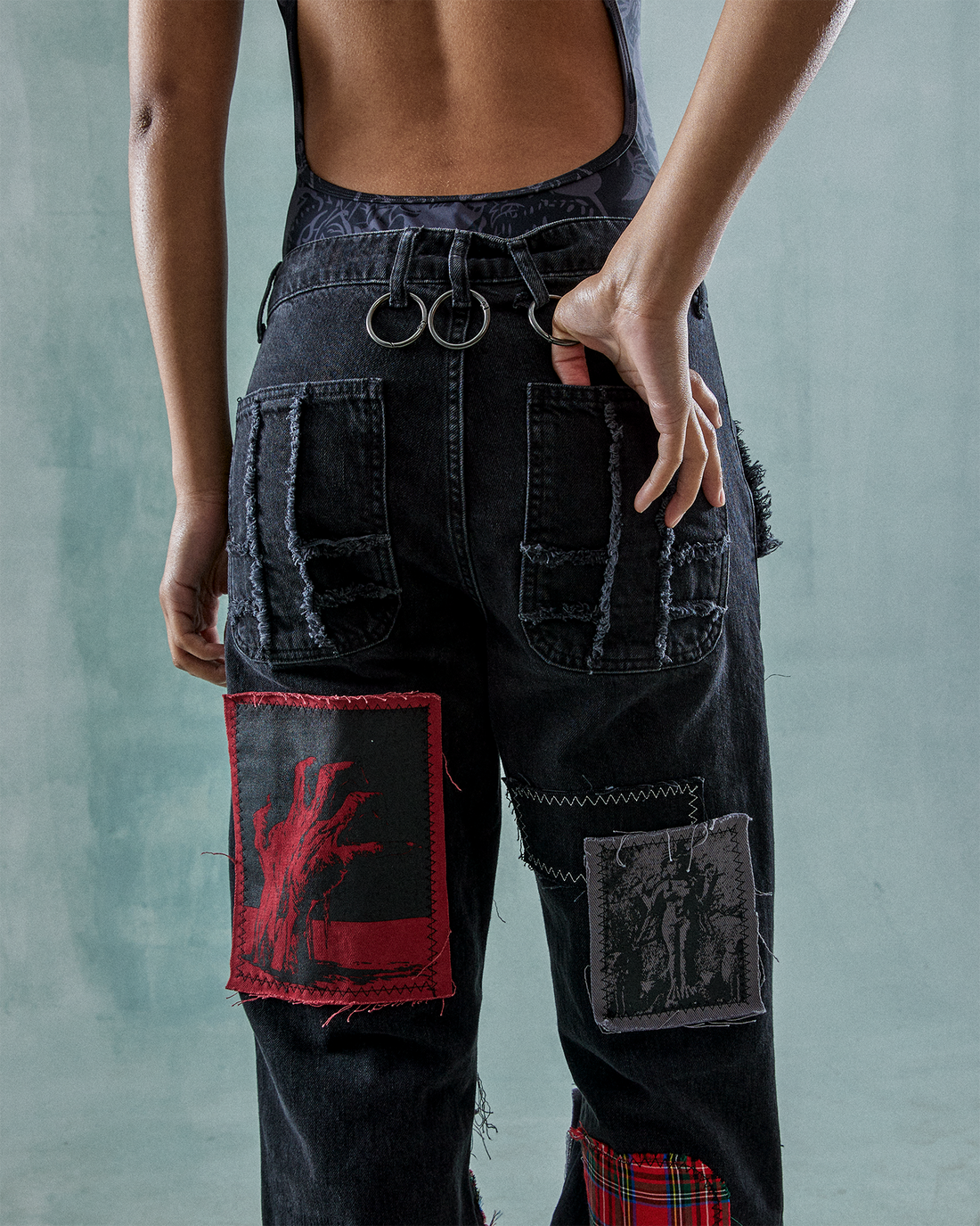 Drop Dead Punk Jeans Ecom -- Woman